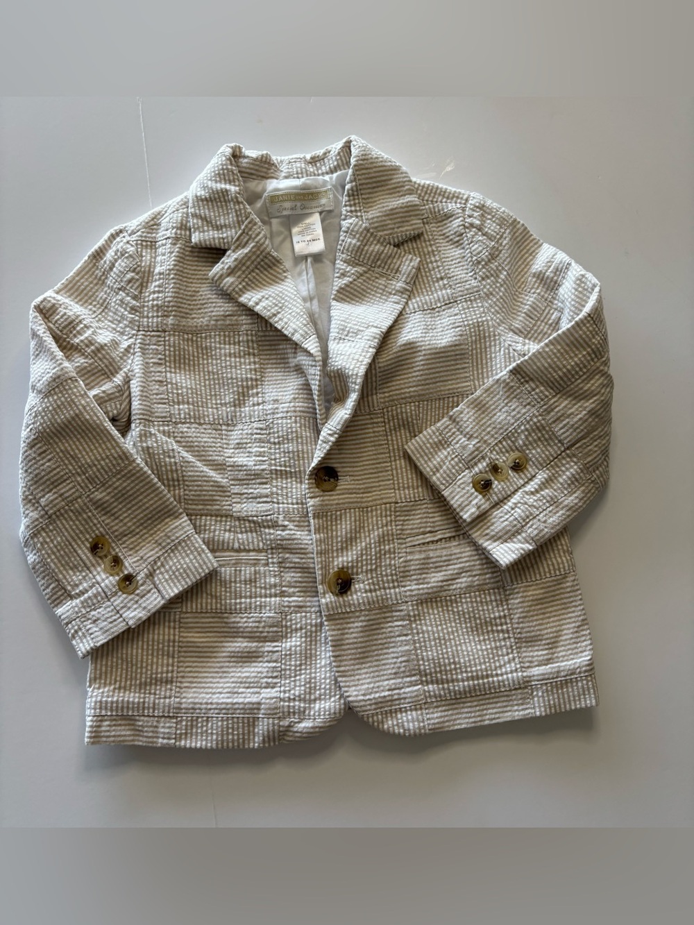 Janie and Jack baby boys blazer 18-24 months